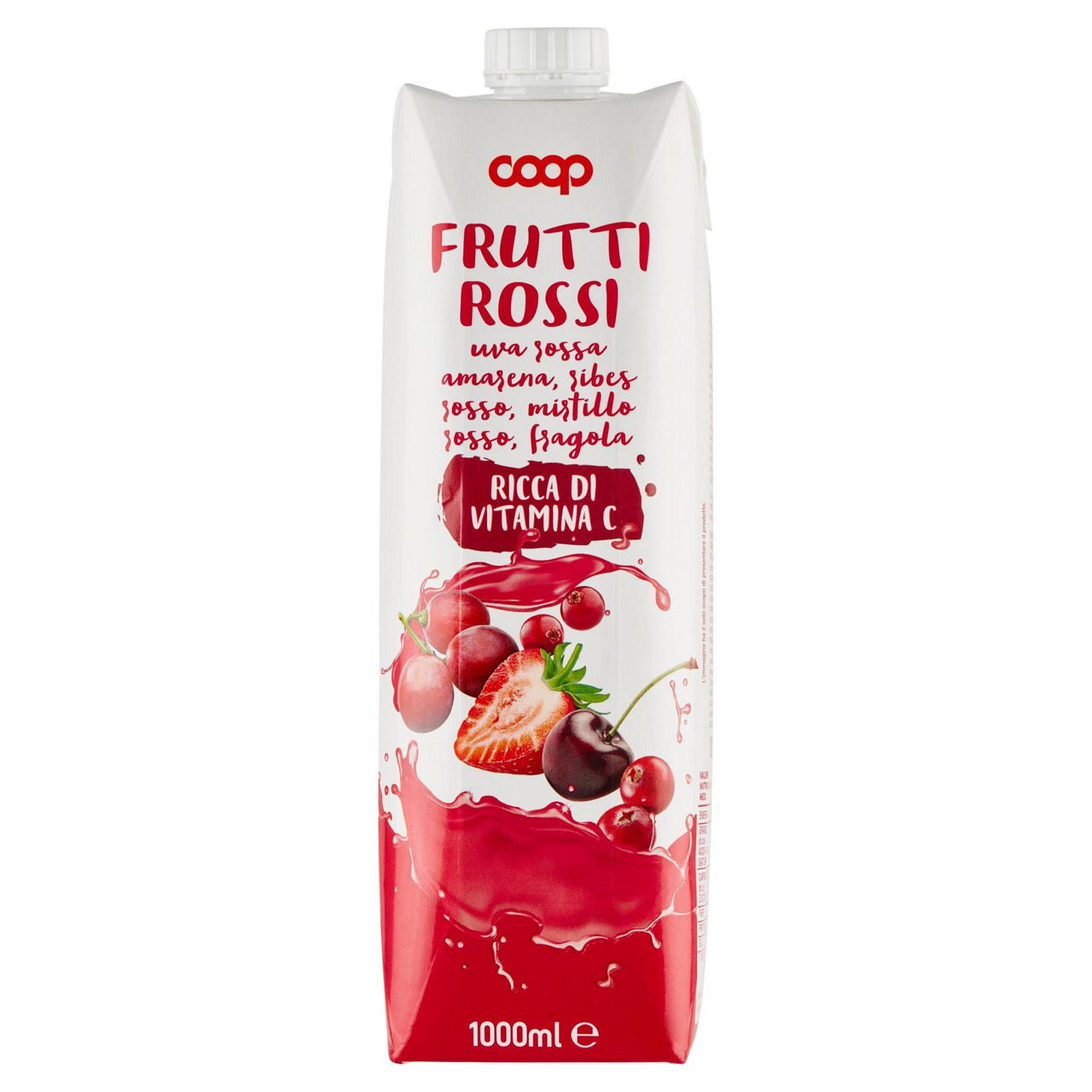 Succo a base di frutti rossi 1 lt - Immagine 01