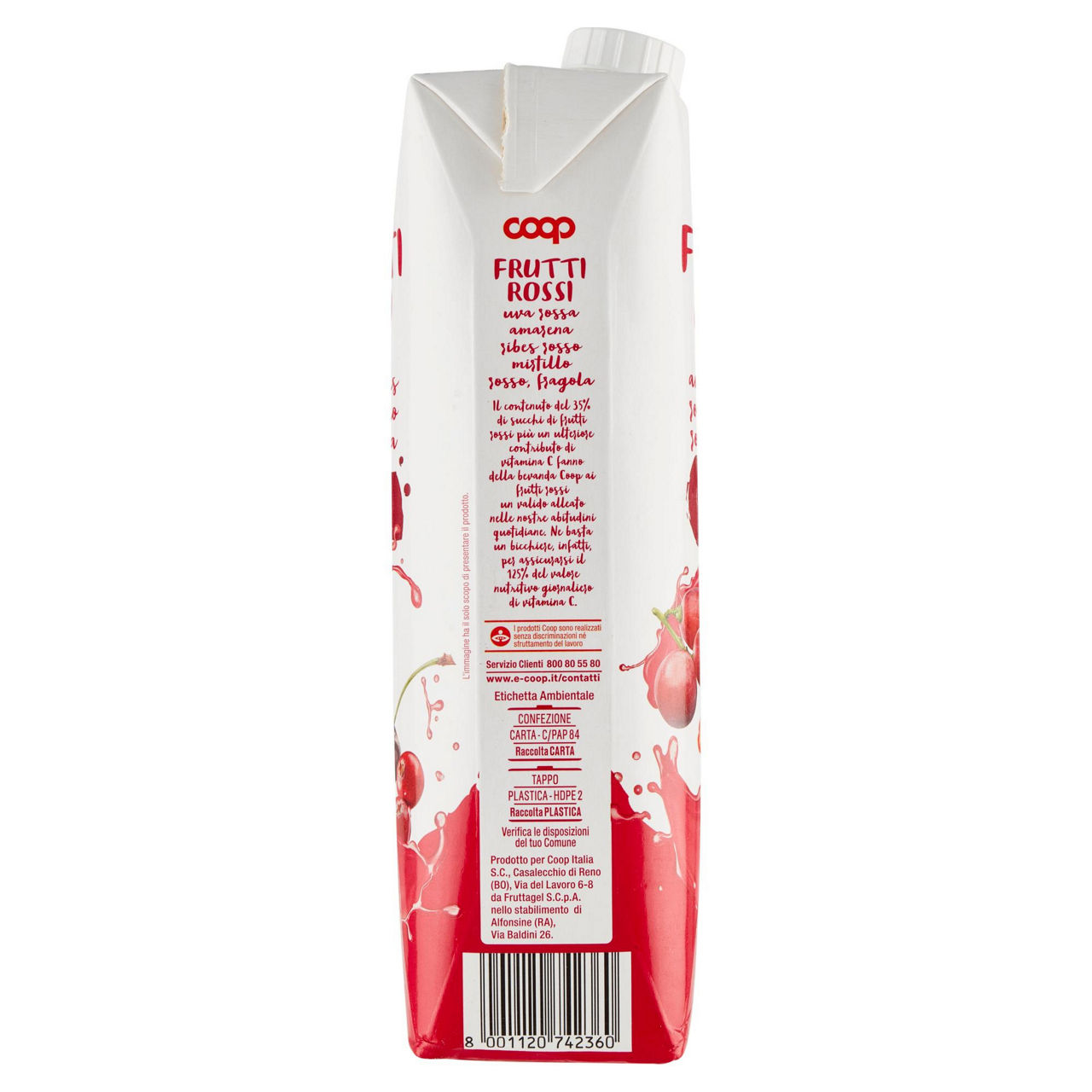 Succo a base di frutti rossi 1 lt - Immagine 61