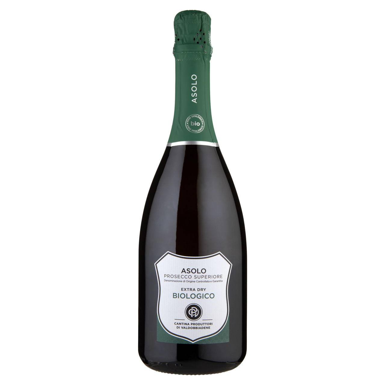 Vino bianco Asolo Prosecco Superiore DOCG Extra Dry bio 750 ml - Immagine 01