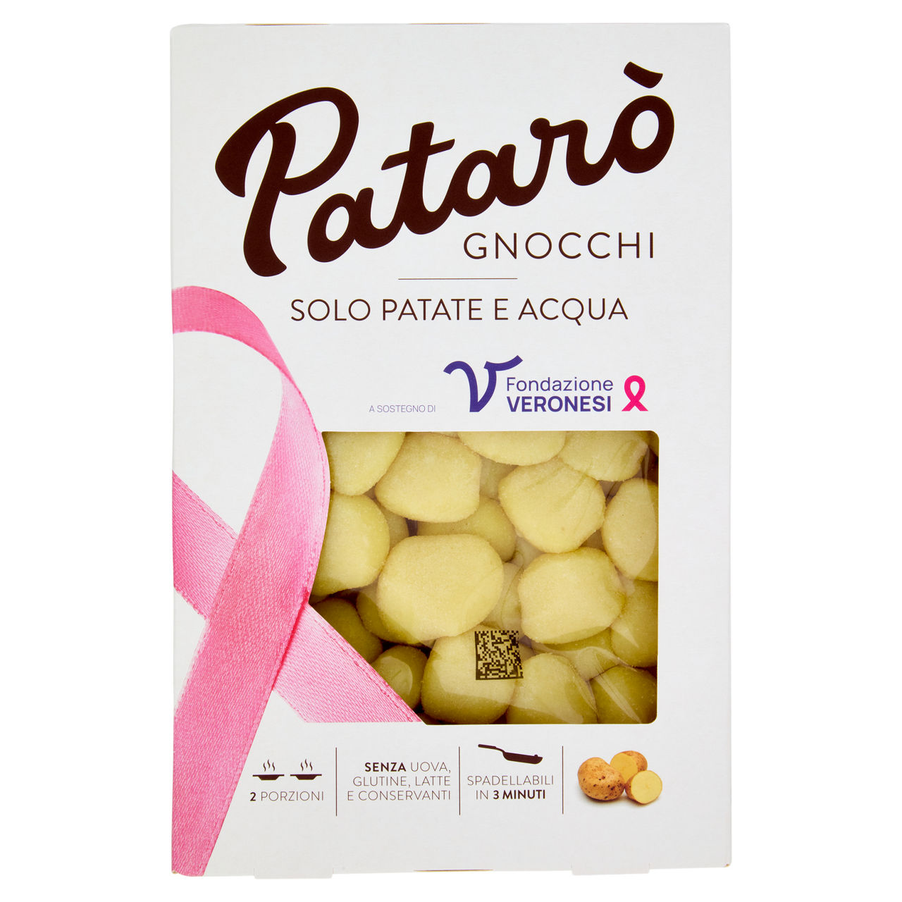 Gnocchi freschi di patate e acqua 400 gr