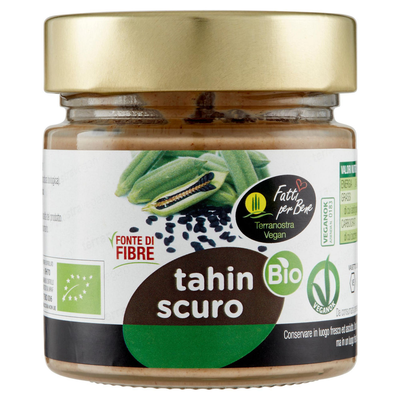 Tahin scuro 200g - Immagine 01