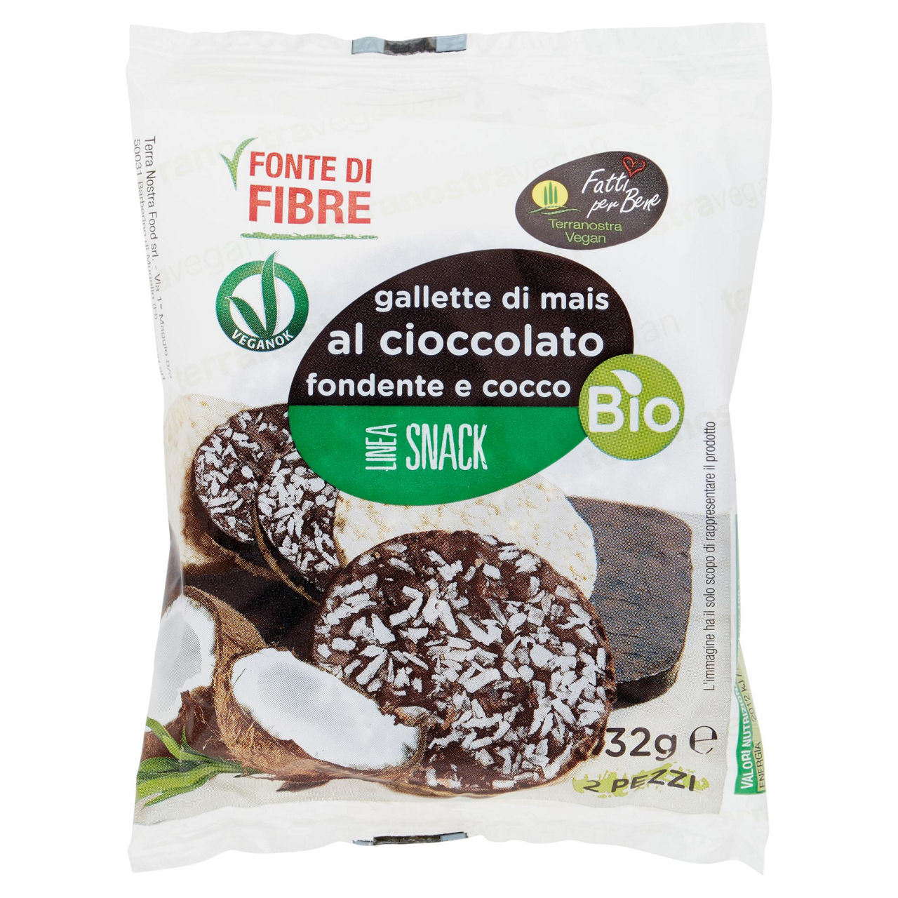 Gallette mais c.fond.cocco 32g - Immagine 01