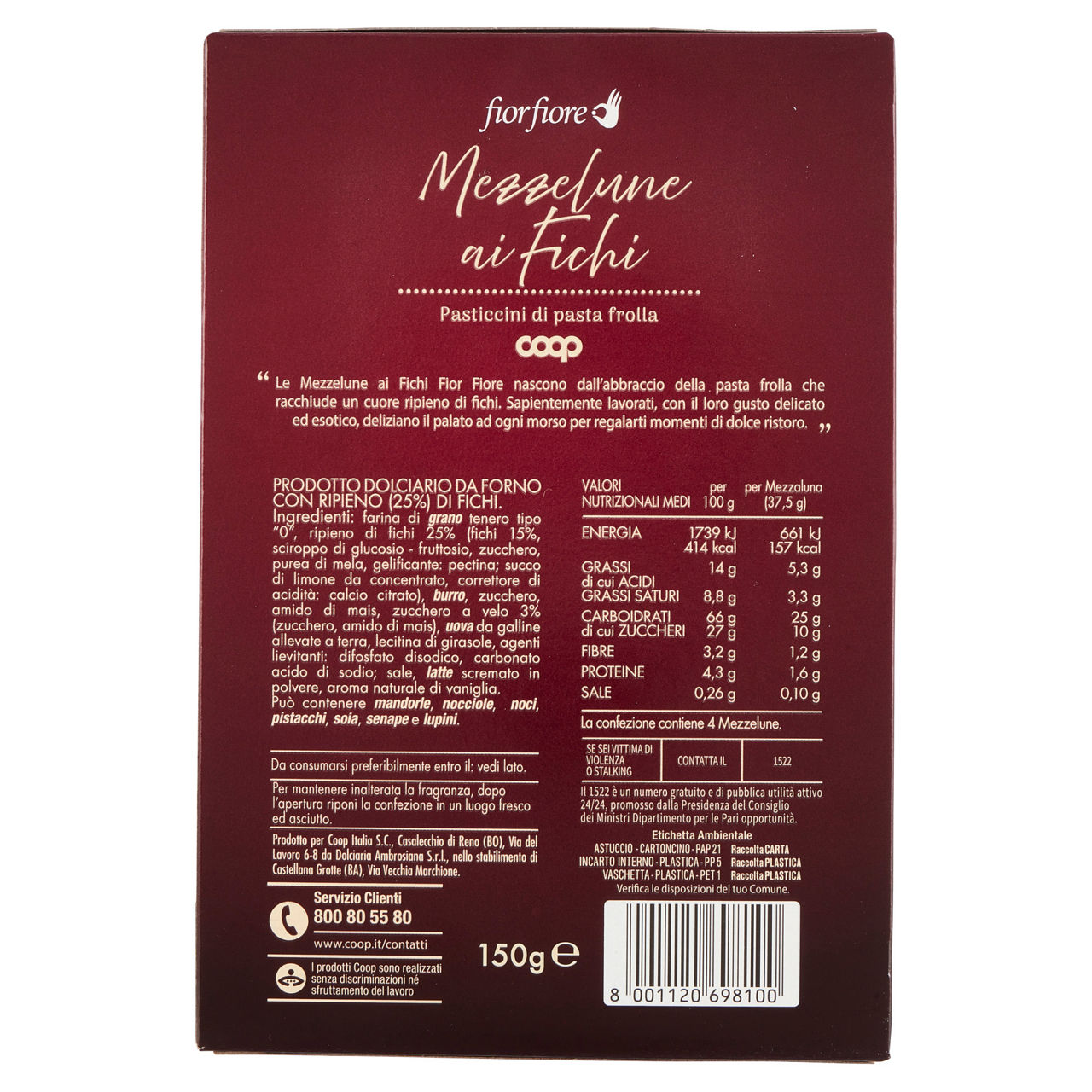 Biscotti cuor di fico 150 gr - Immagine 11