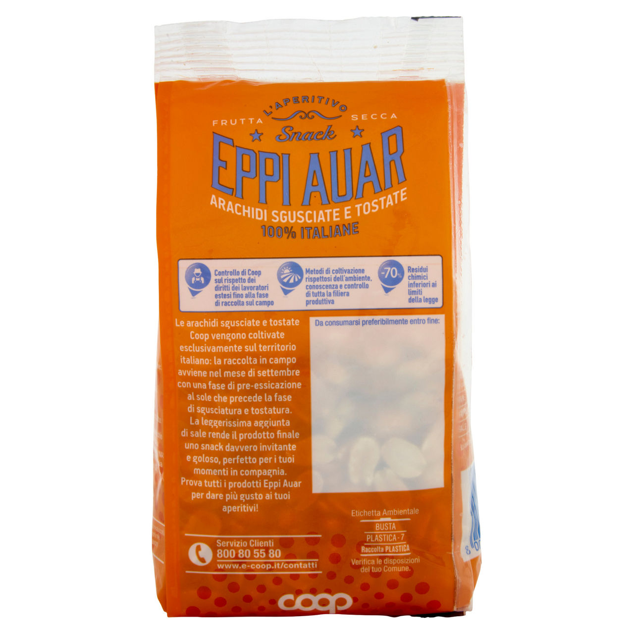 Arachidi sgusciate e tostate 250 gr - Immagine 51