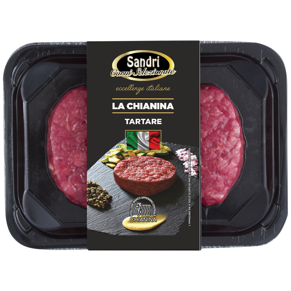 Tartare di Chianina 2 pz 160 gr
