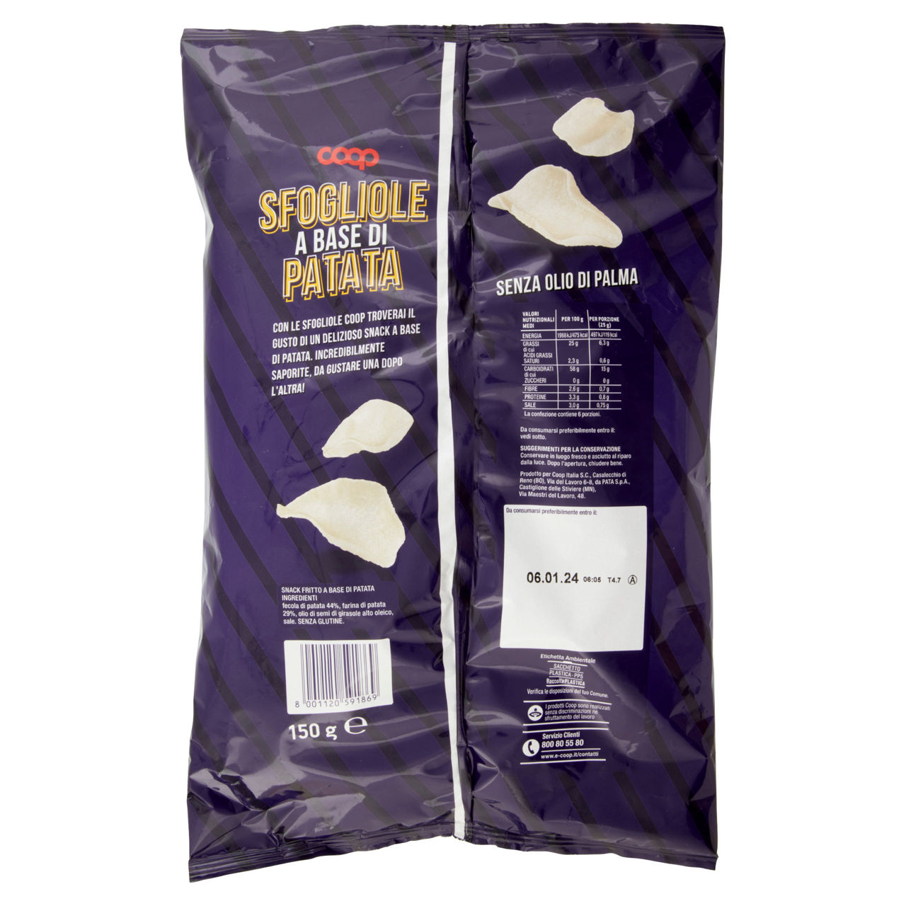 Patatine sfogliole 150 gr - Immagine 11