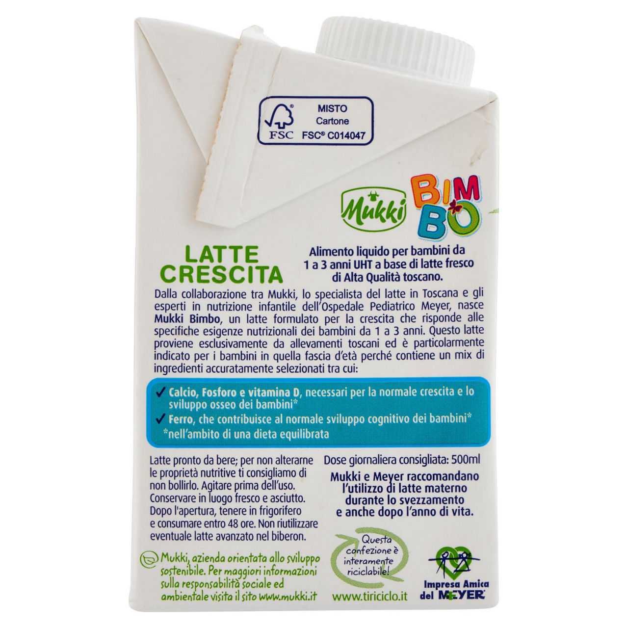 Latte crescita UHT Bimbo 500 ml - Immagine 31