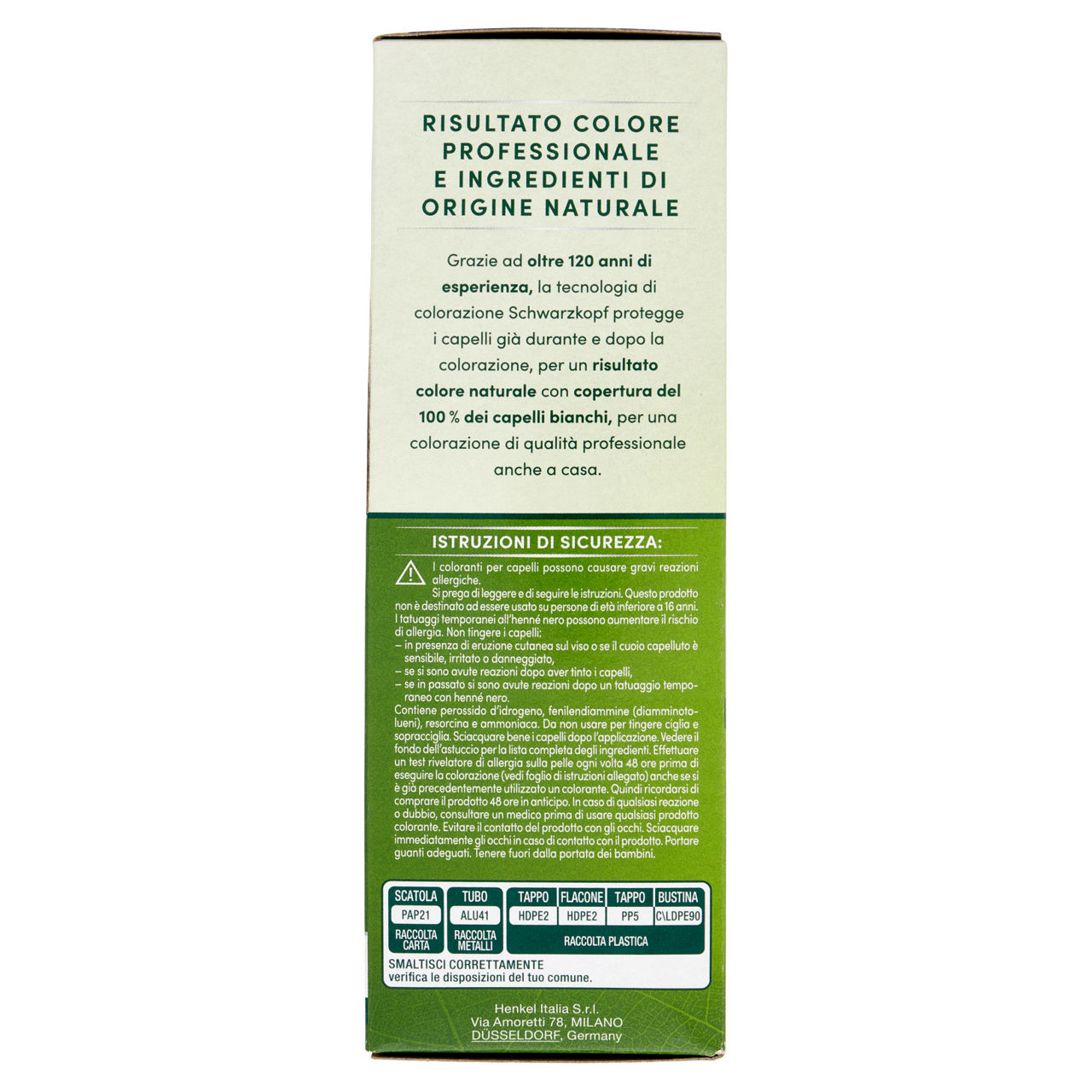 Colorazione schwarzkopf natural & easy 580 castano scuro naturale pz 1 - Immagine 51