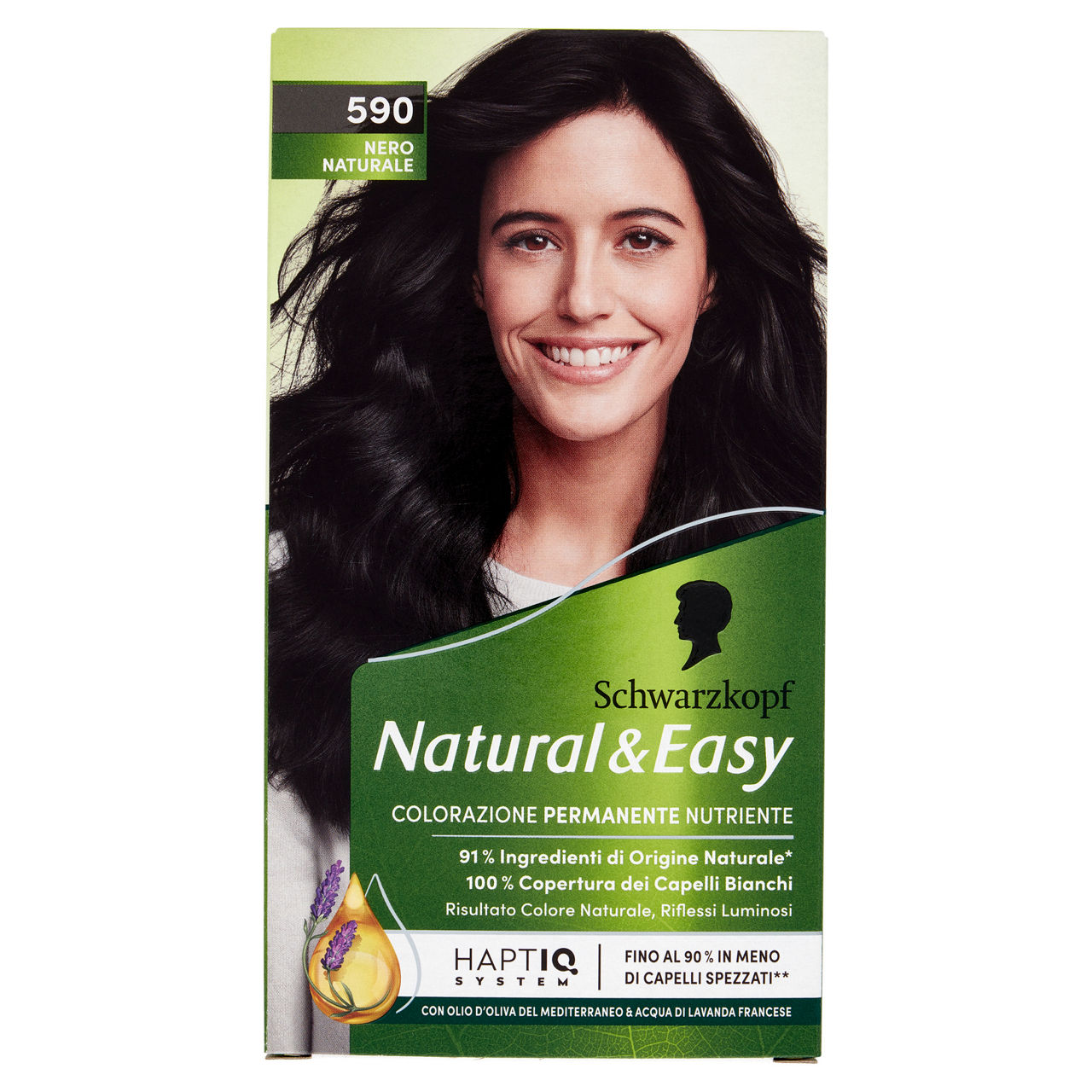 Colorazione schwarzkopf natural & easy 590 nero naturale pz 1