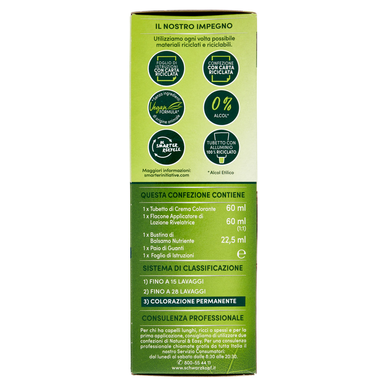 Colorazione schwarzkopf natural & easy 560 castano chiaro naturale pz 1 - Immagine 51