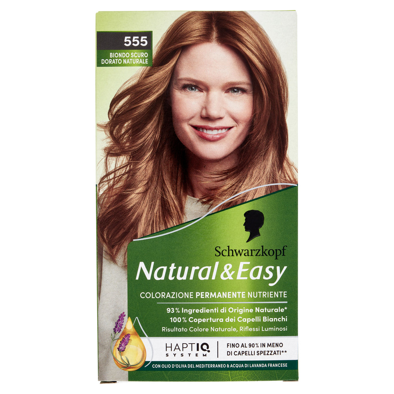 Colorazione schwarzkopf natural & easy 555 biondo scuro dorato naturale pz 1 - Immagine 01