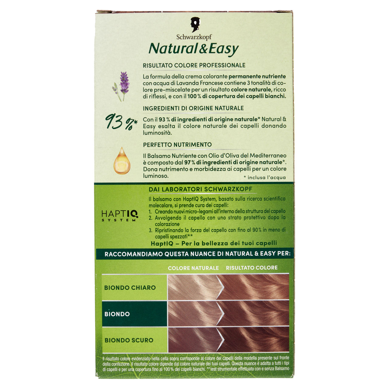 Colorazione schwarzkopf natural & easy 555 biondo scuro dorato naturale pz 1 - Immagine 31