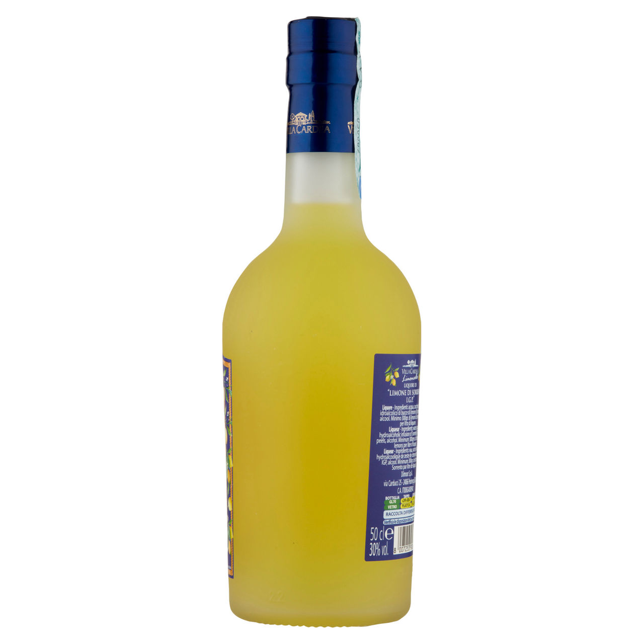 Limoncello limoni di sorrento igp 30 gradi villa cardea bottiglia ml 500 - Immagine 41