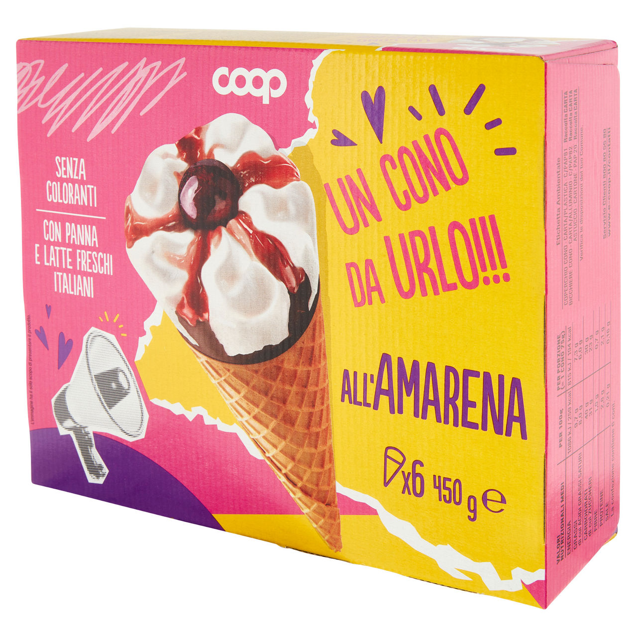 Cono gelato alla amarena 6 pz 450 gr - Immagine 41