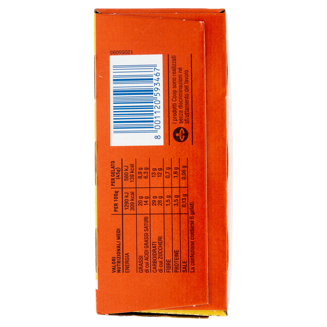 Stecco gelato ricoperto al cacao 6 pz 270 gr - Immagine 11