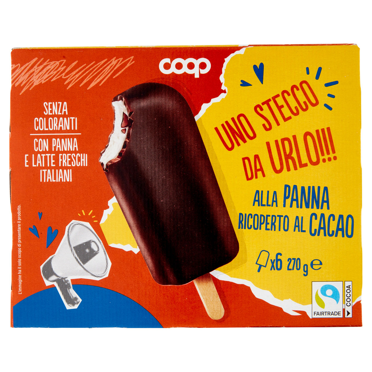 Stecco gelato ricoperto al cacao 6 pz 270 gr - Immagine 41