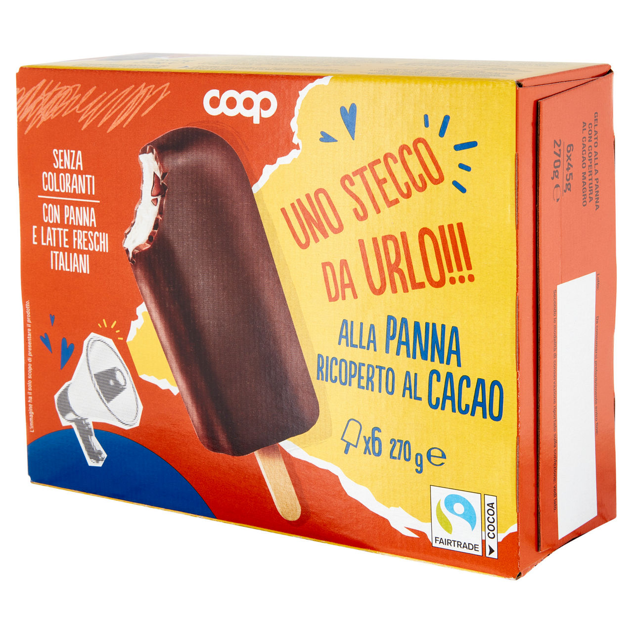 Stecco gelato ricoperto al cacao 6 pz 270 gr - Immagine 31
