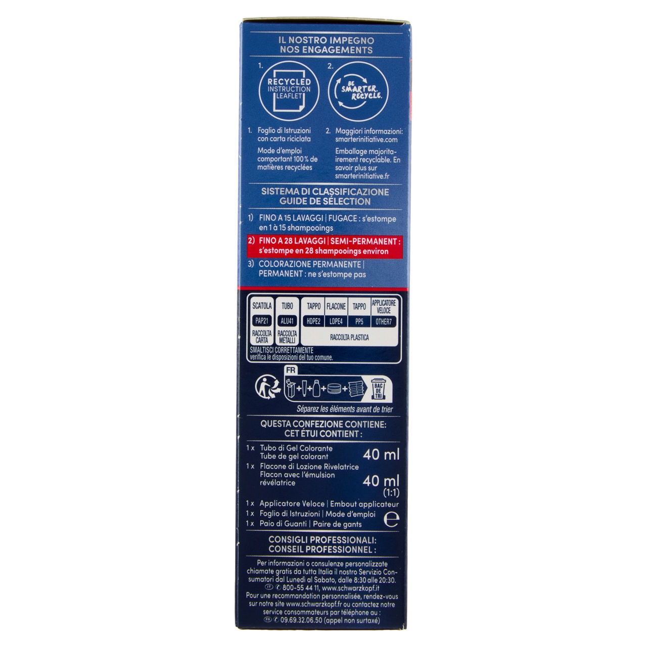 Colorazione uomo schwarzkopf men perfect 50 castano chiaro pz 1 - Immagine 21