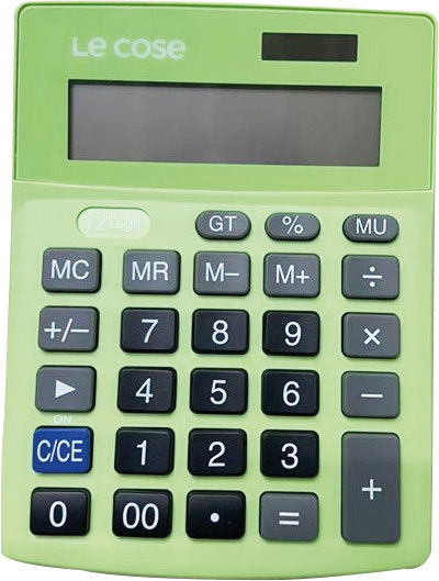 Calcolatrice da scrivania 12 cifre alim.comb.solare+batteria le cose - Immagine 11