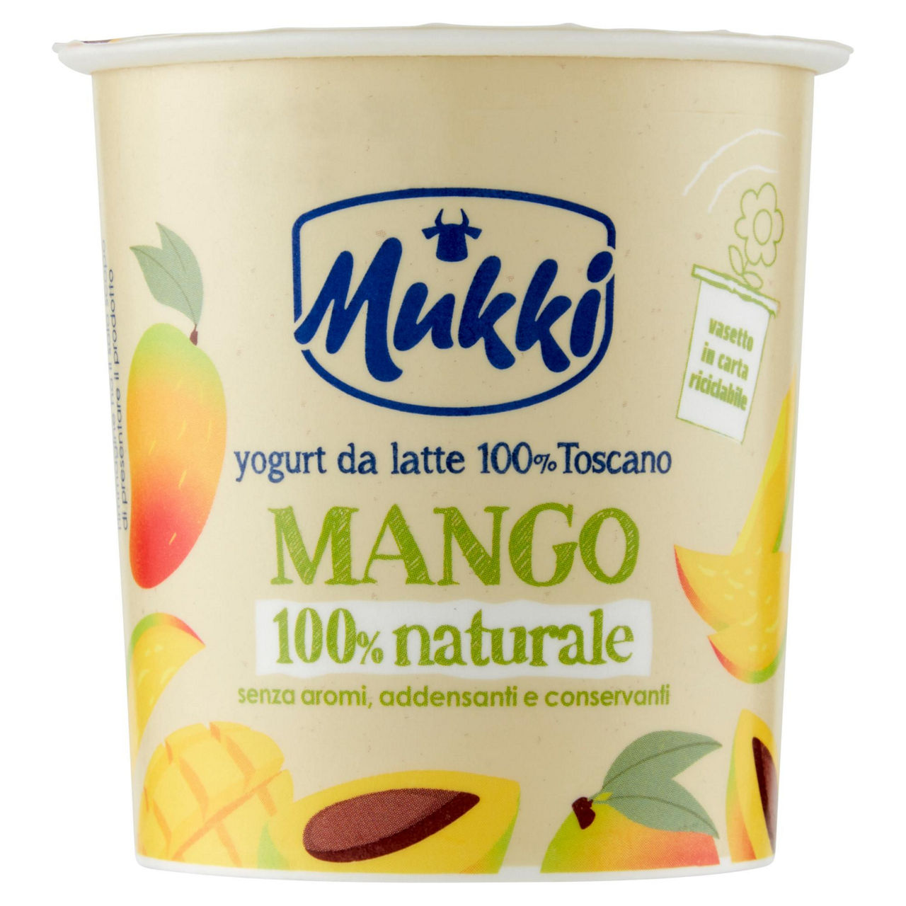 Yogurt da latte Toscano al mango 115 gr - Immagine 01