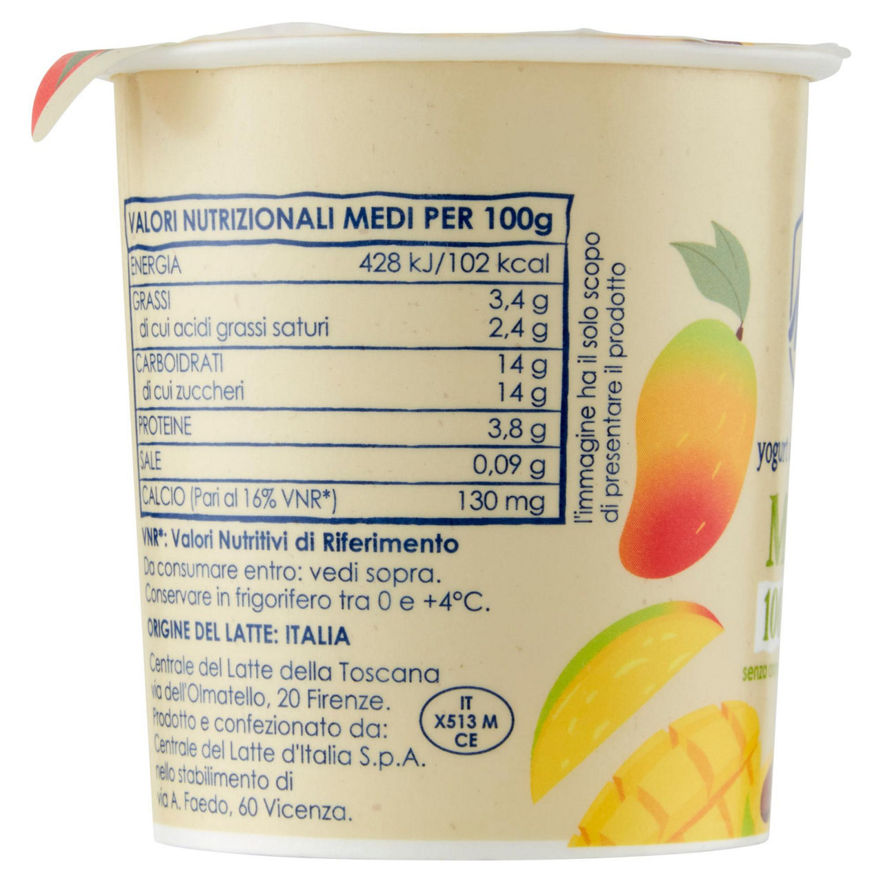 Yogurt da latte Toscano al mango 115 gr - Immagine 21