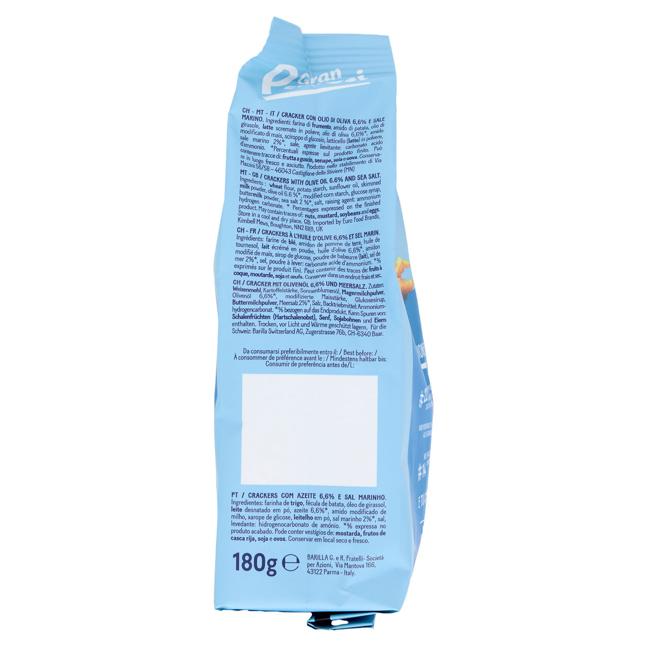 Sfoglie plain gran pavesi g 180 - Immagine 31