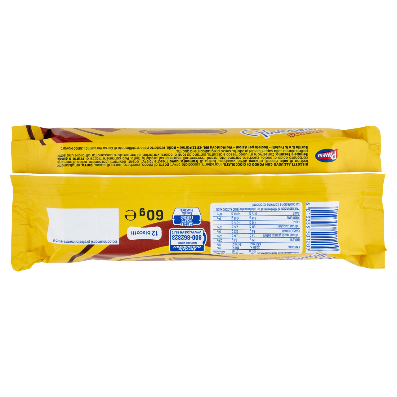 Biscotti Pavesini con fondo di cioccolato 60 gr - Immagine 41