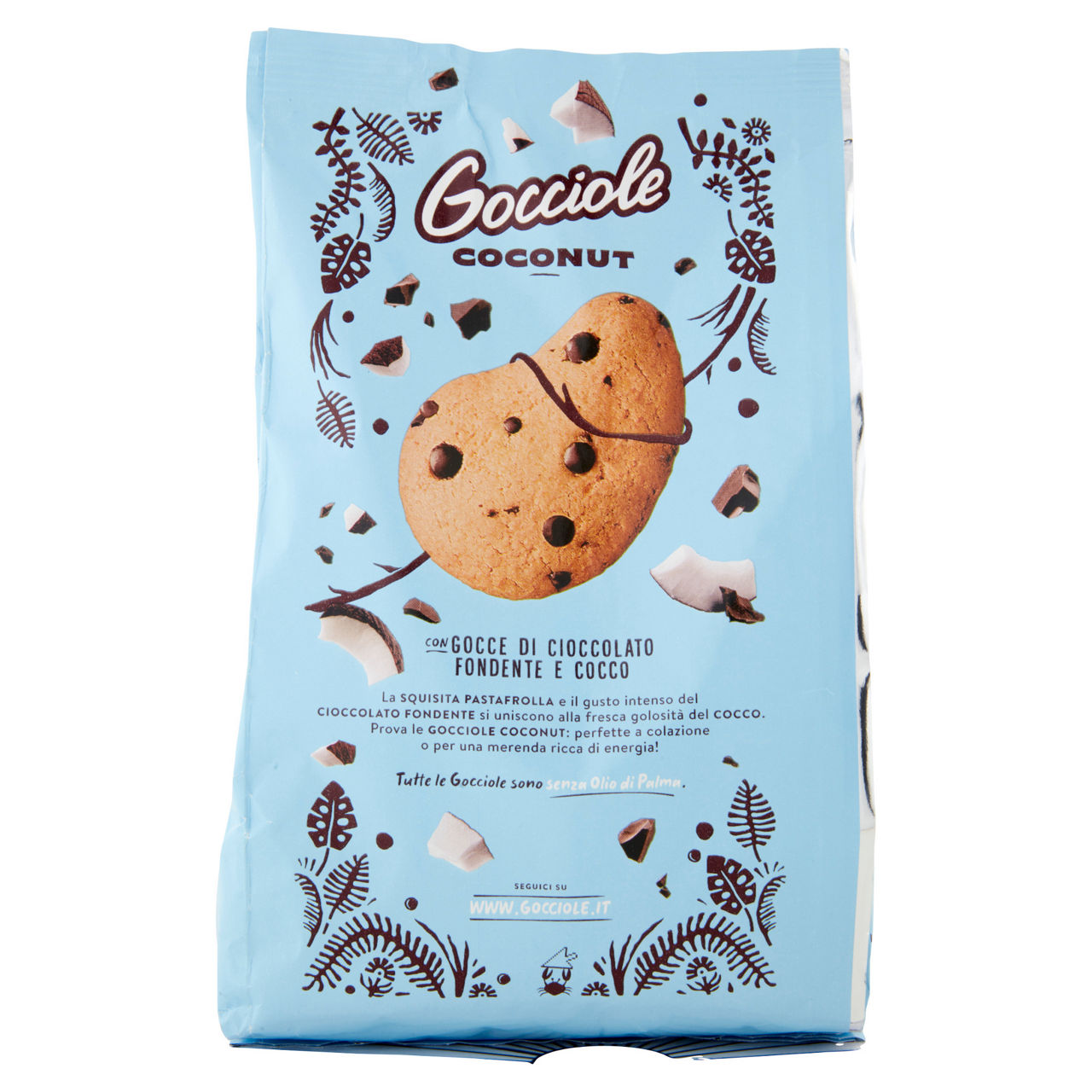 Biscotti gocciole coconut 320 gr - Immagine 41
