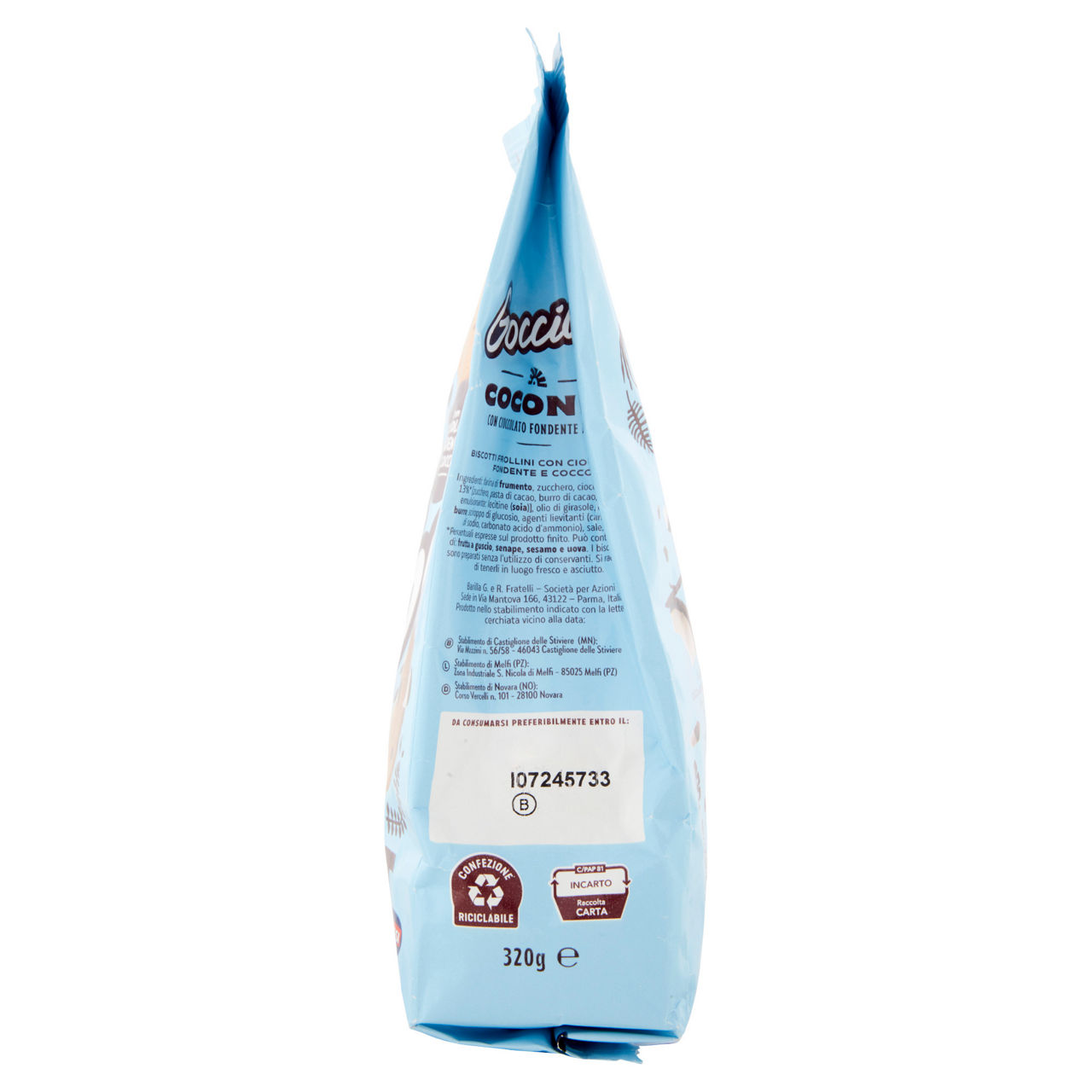 Biscotti gocciole coconut 320 gr - Immagine 31