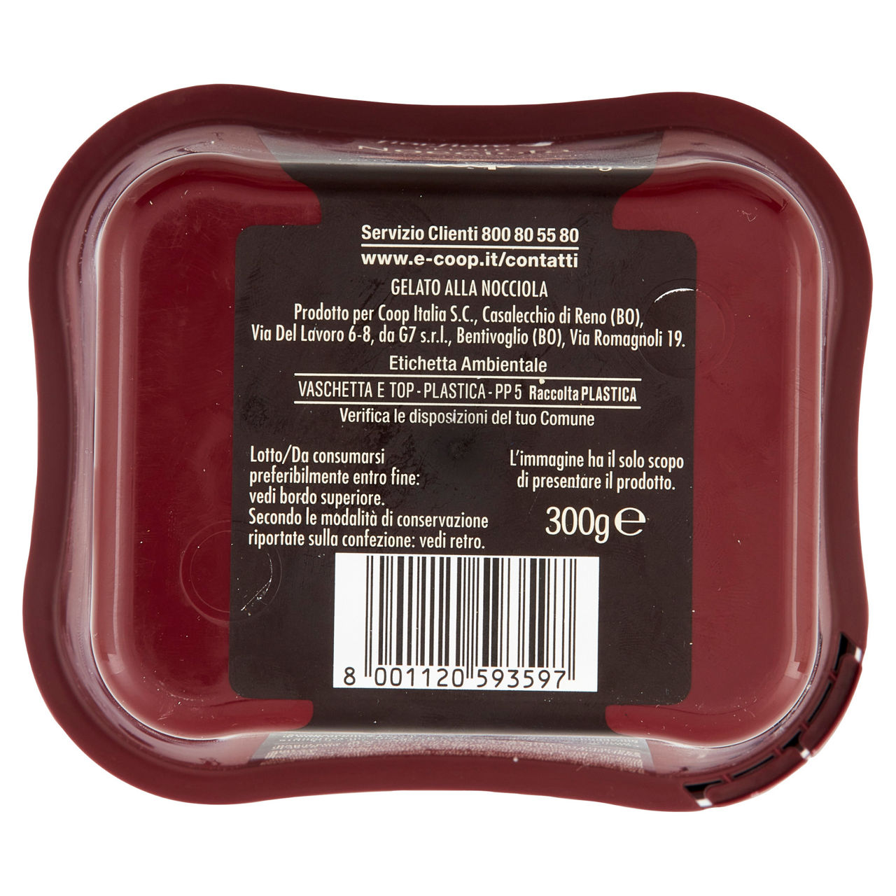 Gelato alla nocciola con solo Nocciola Piemonte IGP 300 gr - Immagine 61