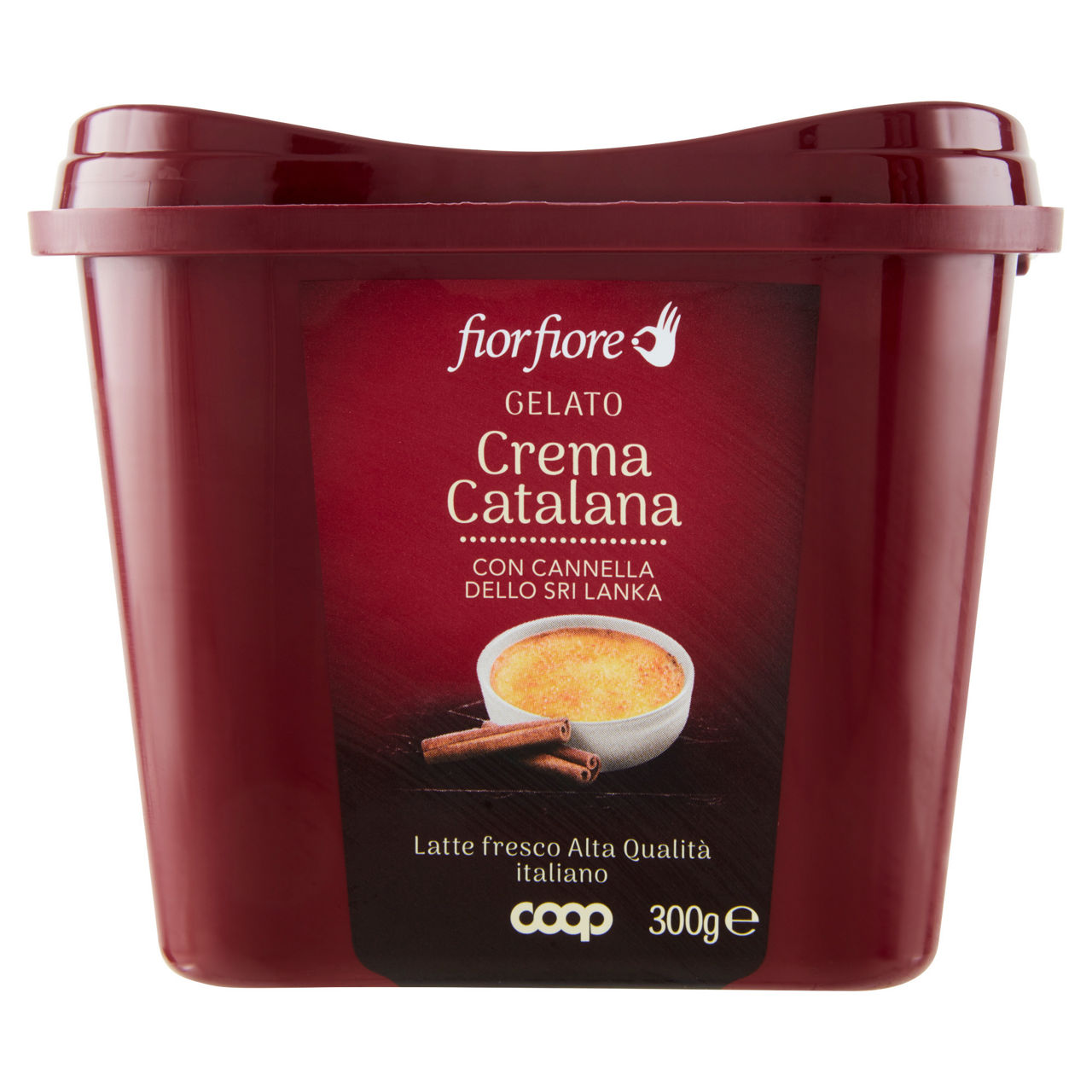 Gelato alla crema catalana con cannella 300 gr - Immagine 01