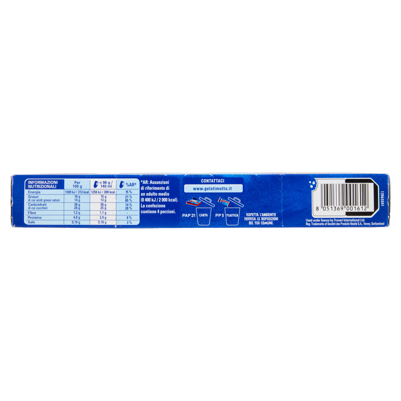 Biscotto gelato Maxibon 4 pz 384 gr - Immagine 21