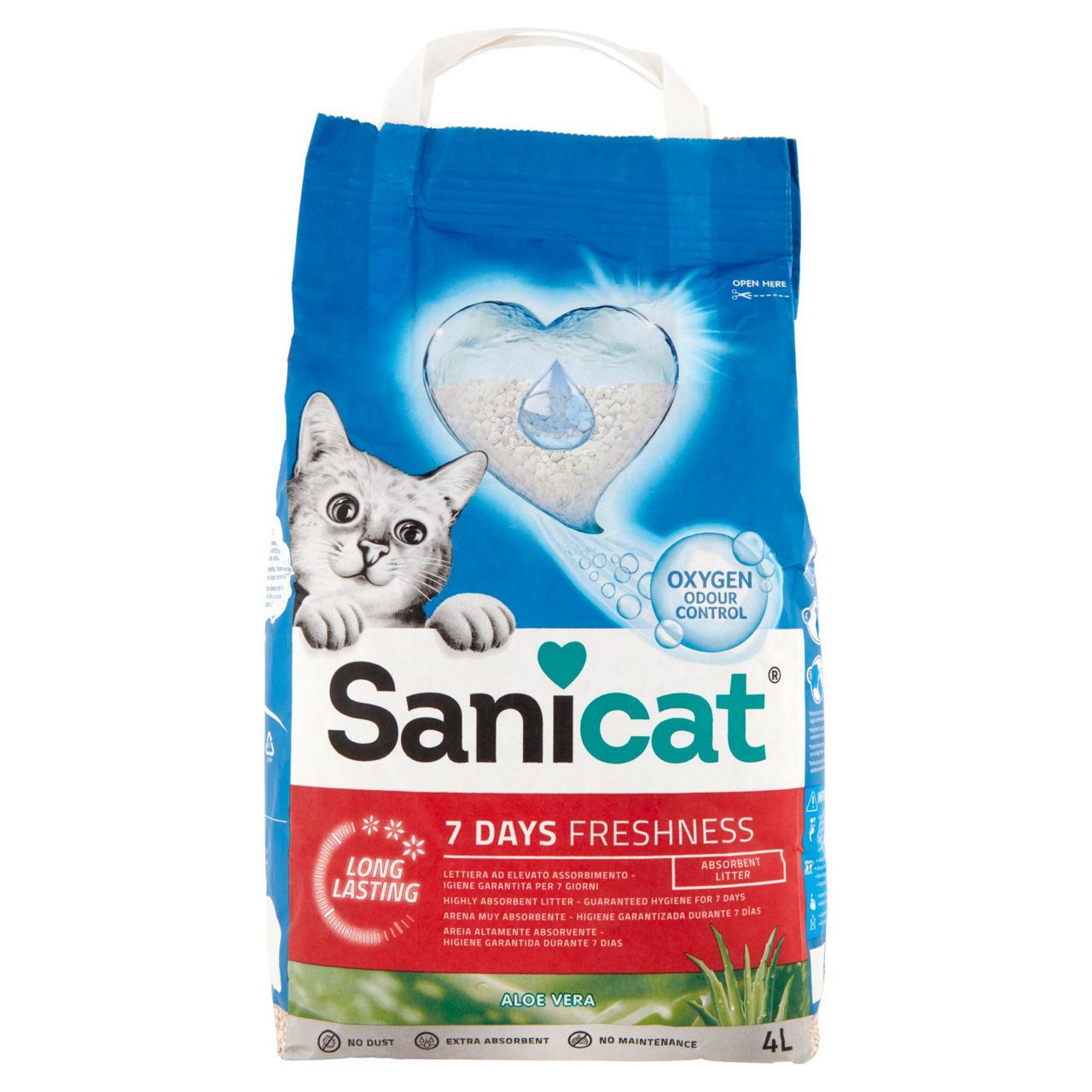 Lettiera seven days freshsness sanicat l. 4
