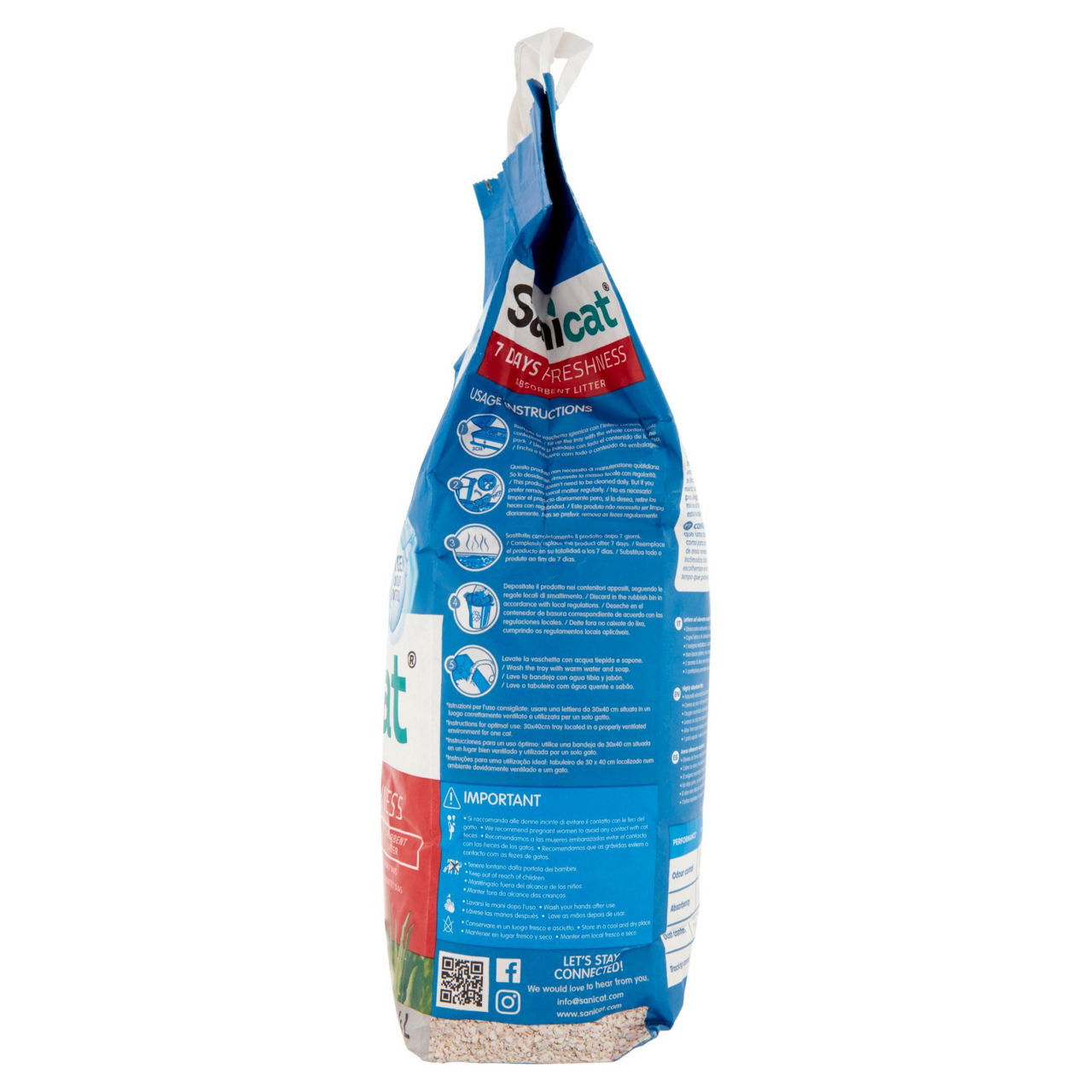 Lettiera seven days freshsness sanicat l. 4 - Immagine 31