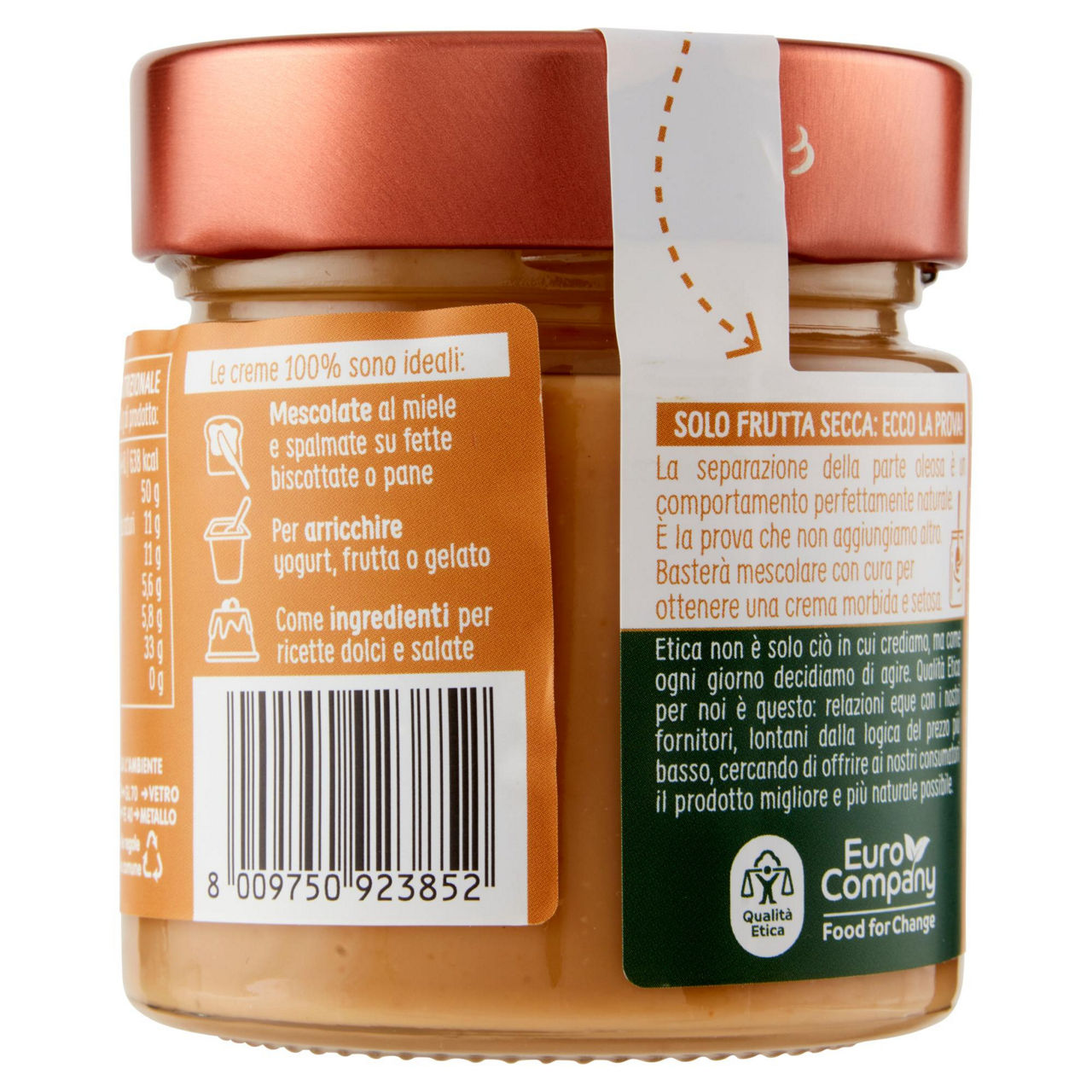 Crema spalmabile bio alle arachidi 175 gr - Immagine 11