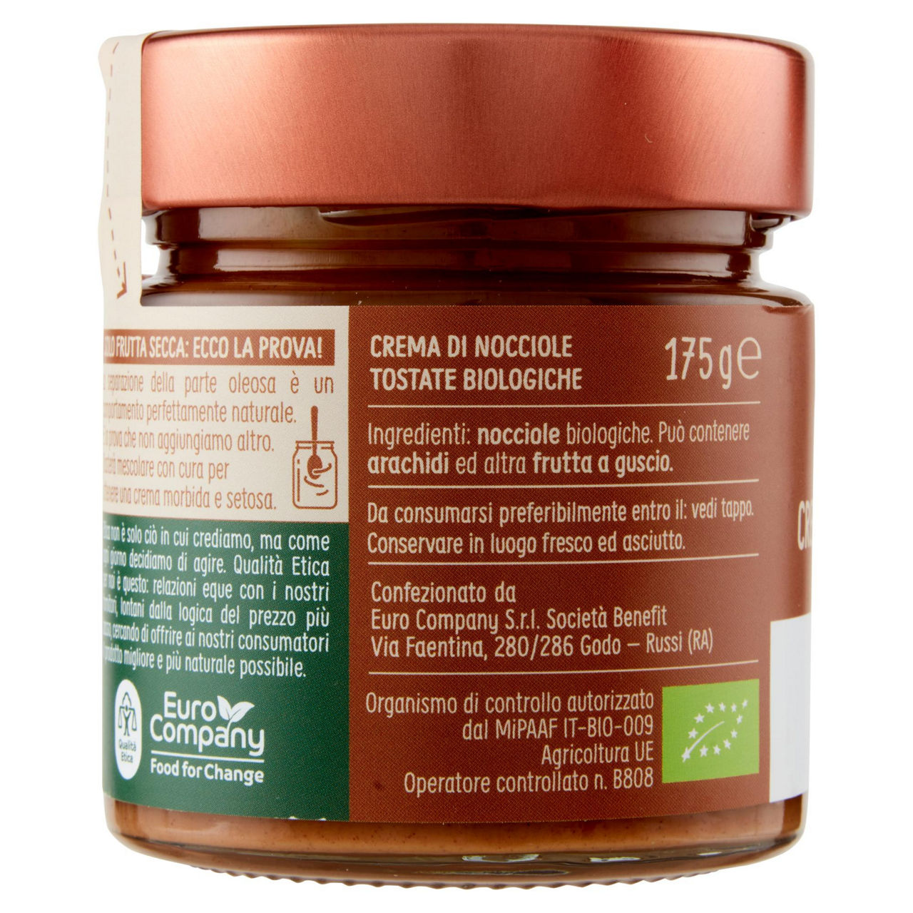 Crema spalmabile bio alle nocciole 175 gr - Immagine 31