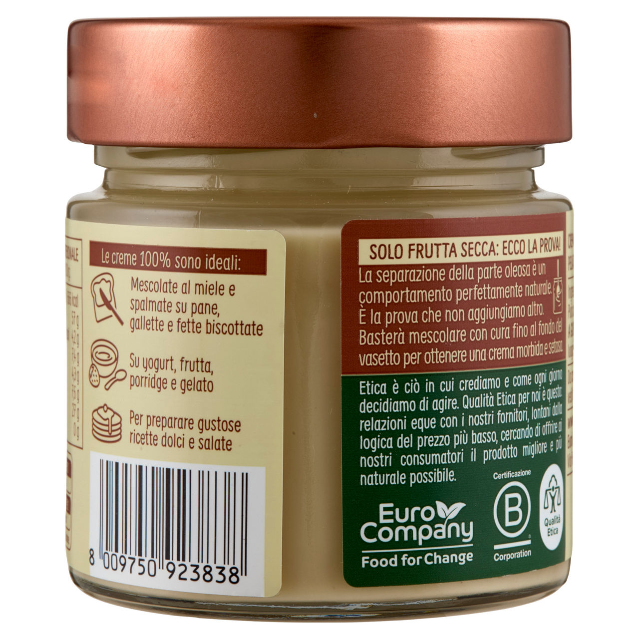 Crema spalmabile bio alle mandorle pelate 175 gr - Immagine 11