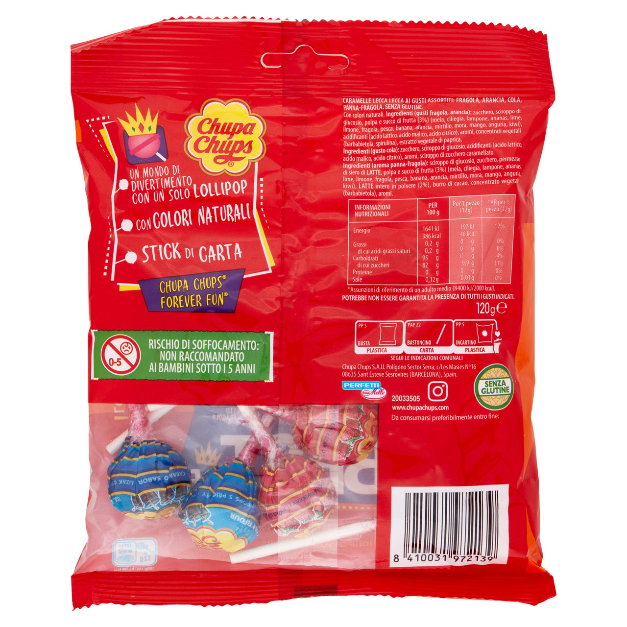 Caramelle Chupa Chups ai gusti assortiti 10 pz - Immagine 31