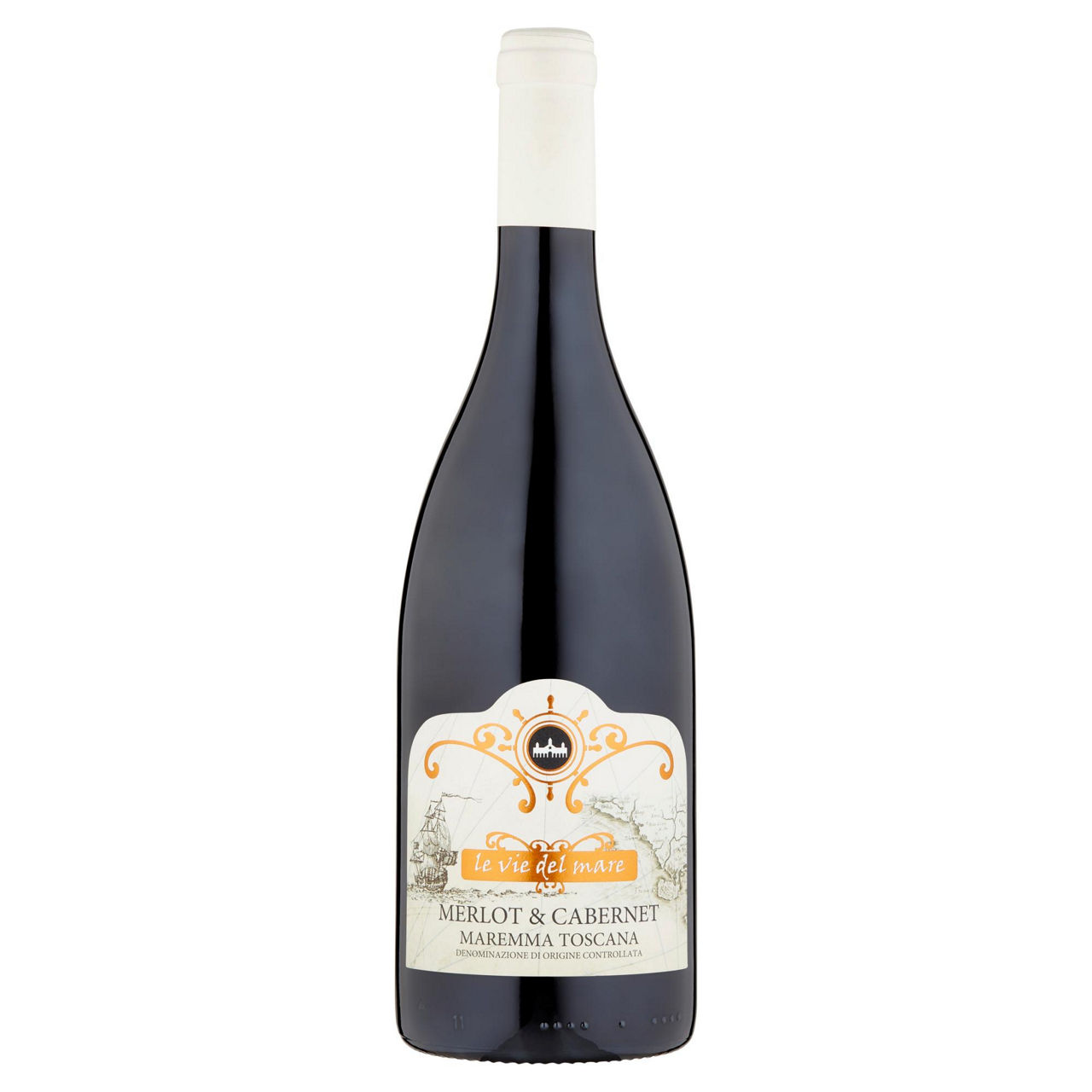 Vino rosso Merlot & Cabernet Maremma Toscana DOC 750 ml - Immagine 01