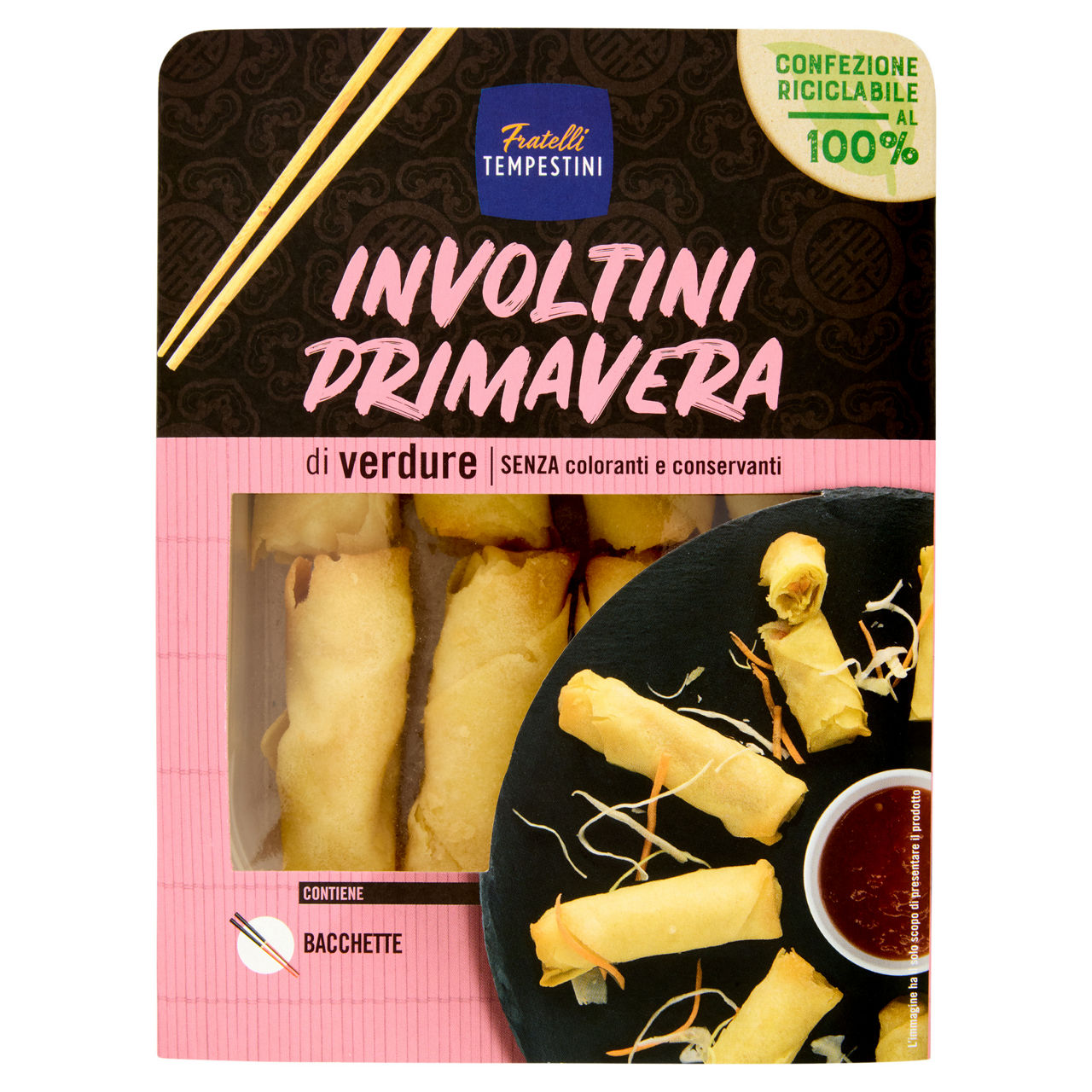 Involtini primavera di verdure 140 gr