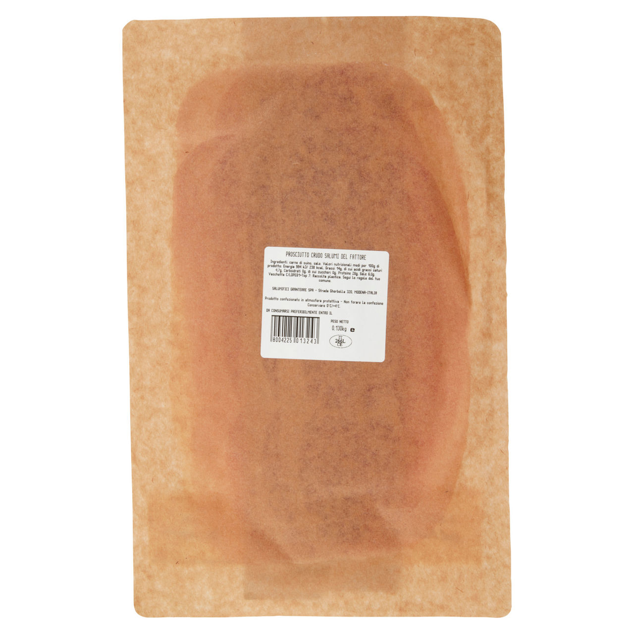 Prosciutto crudo stagionato 130 gr - Immagine 11
