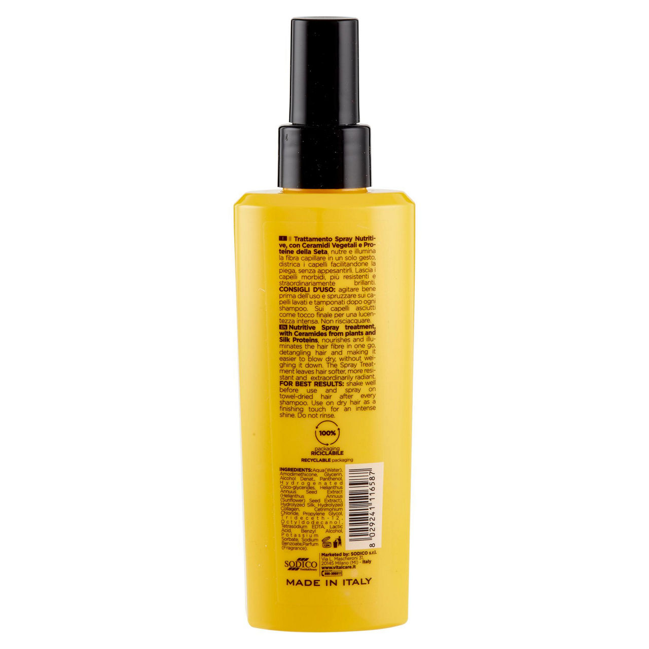 Trattamento per capelli spray vitalcare nutritive ml 125 - Immagine 11
