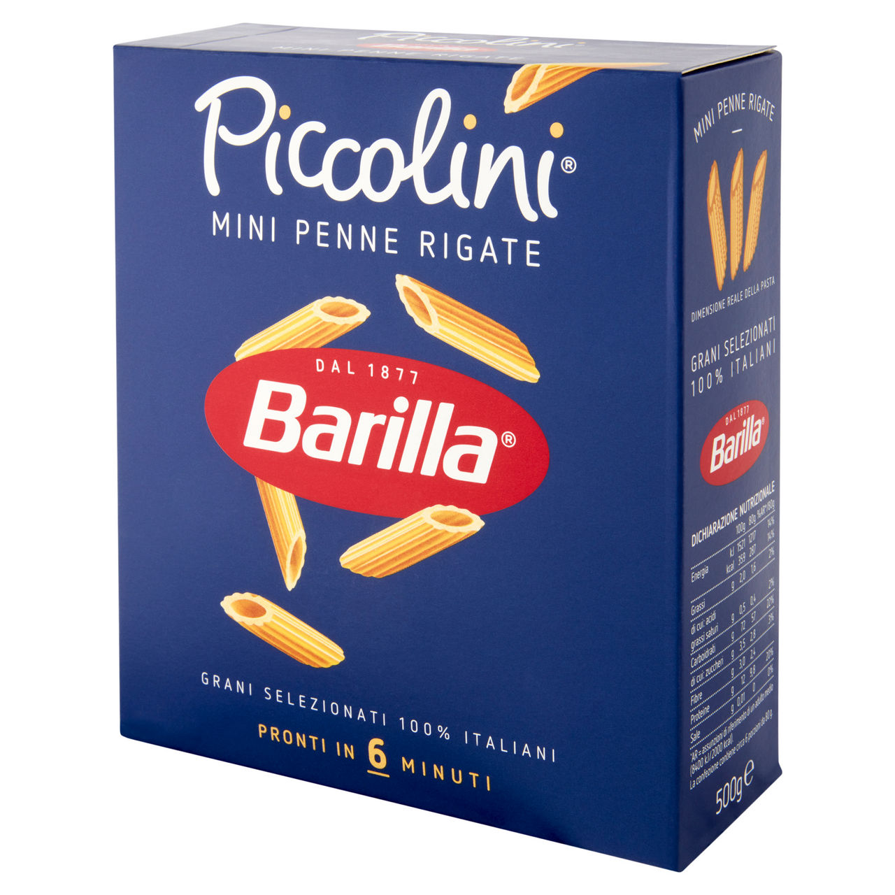 Mini penne rigate pasta di semola di grano duro 500 gr - Immagine 11
