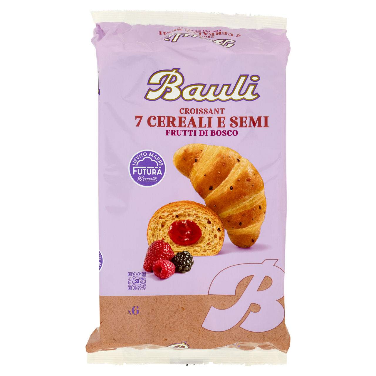 Croissant ai frutti di bosco 7 cereali 270 gr - Immagine 01