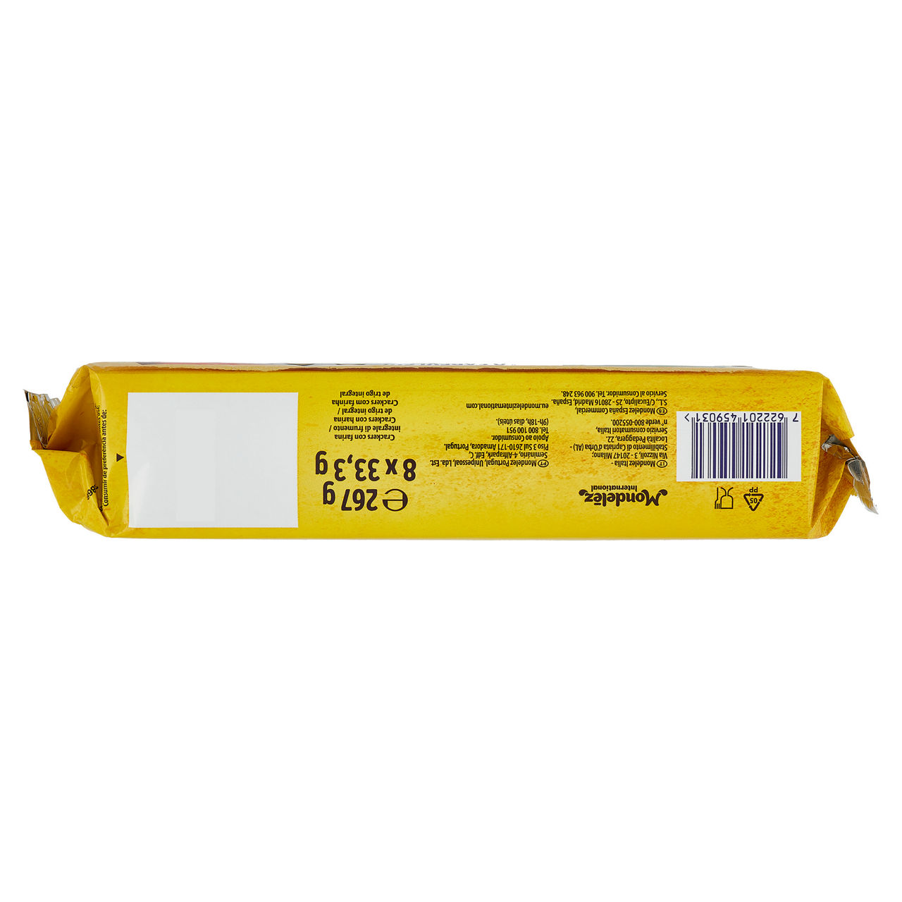 Crackers integrali cotti al forno 8 monoporzioni 267 gr - Immagine 41