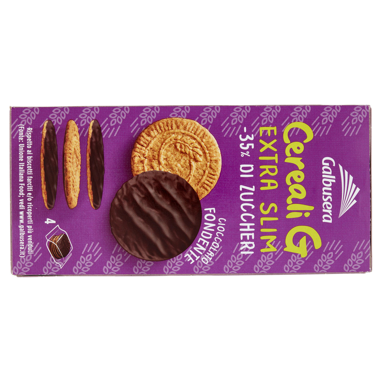 Biscotti extra slim con cioccolato fondente 120 gr - Immagine 11