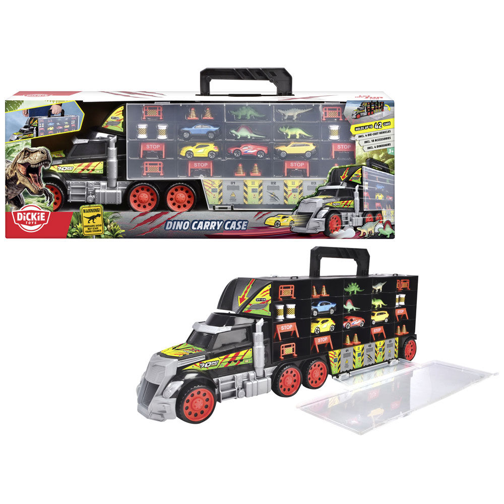 Giocattolo camion portaveicoli con 4 macchinine