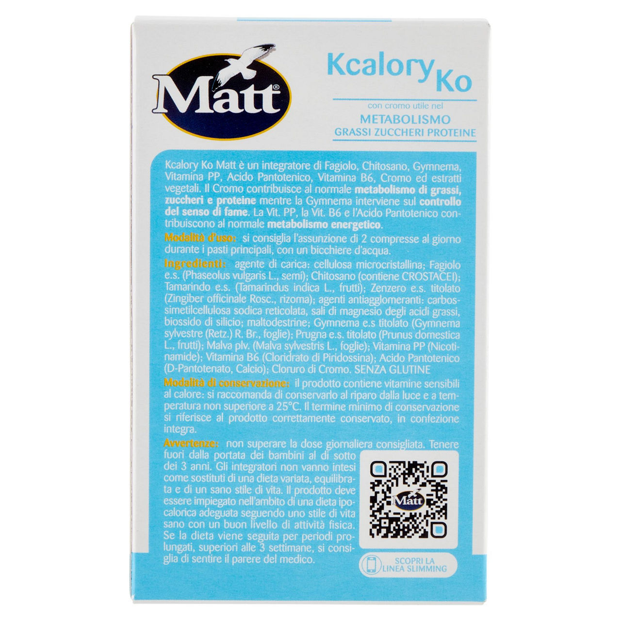 INTEGRATORE K CALORY KO MATT & DIET LINEA SLIM 30 CPS SCATOLA GR 30 - Immagine 21
