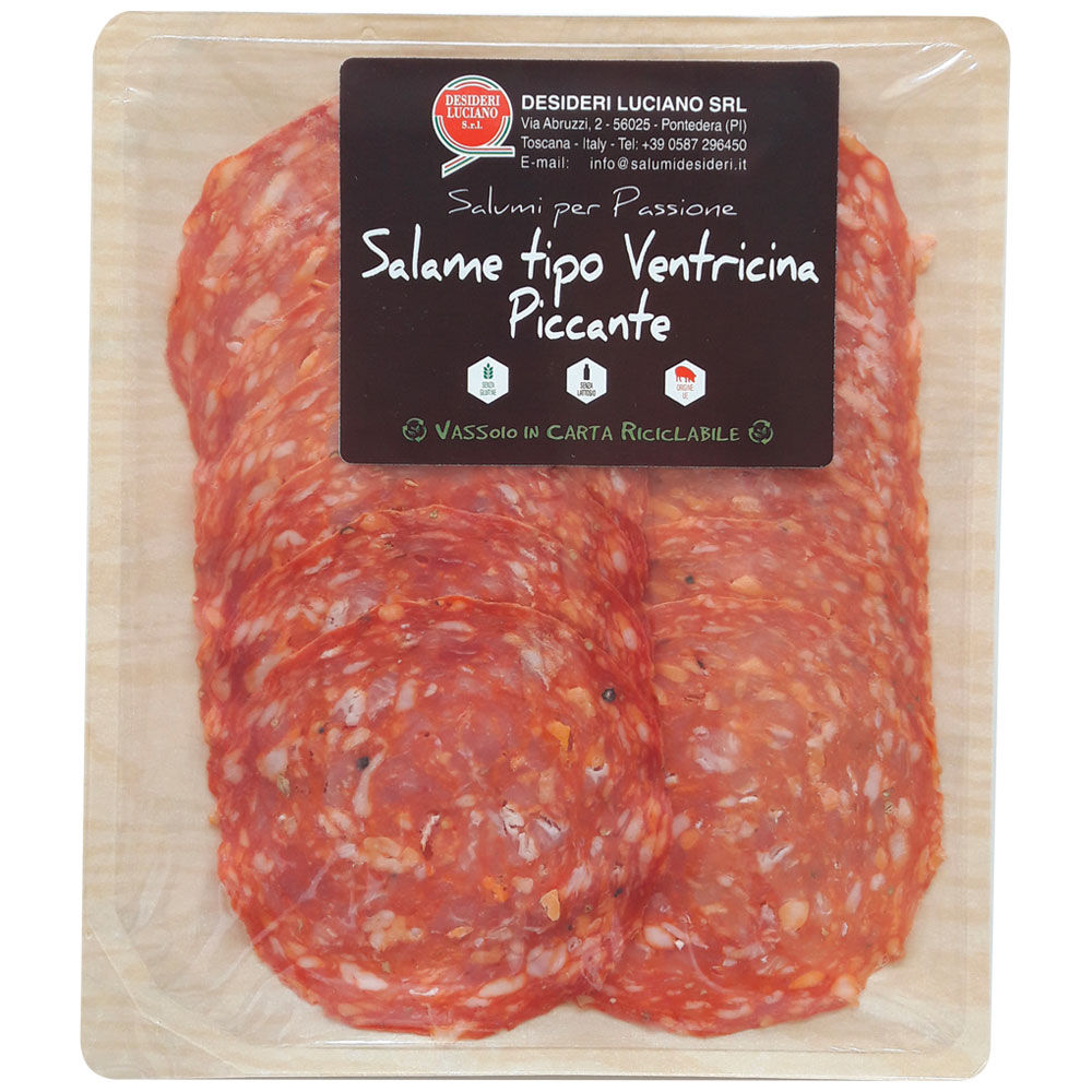 Salame tipo Ventricina piccante 90 gr