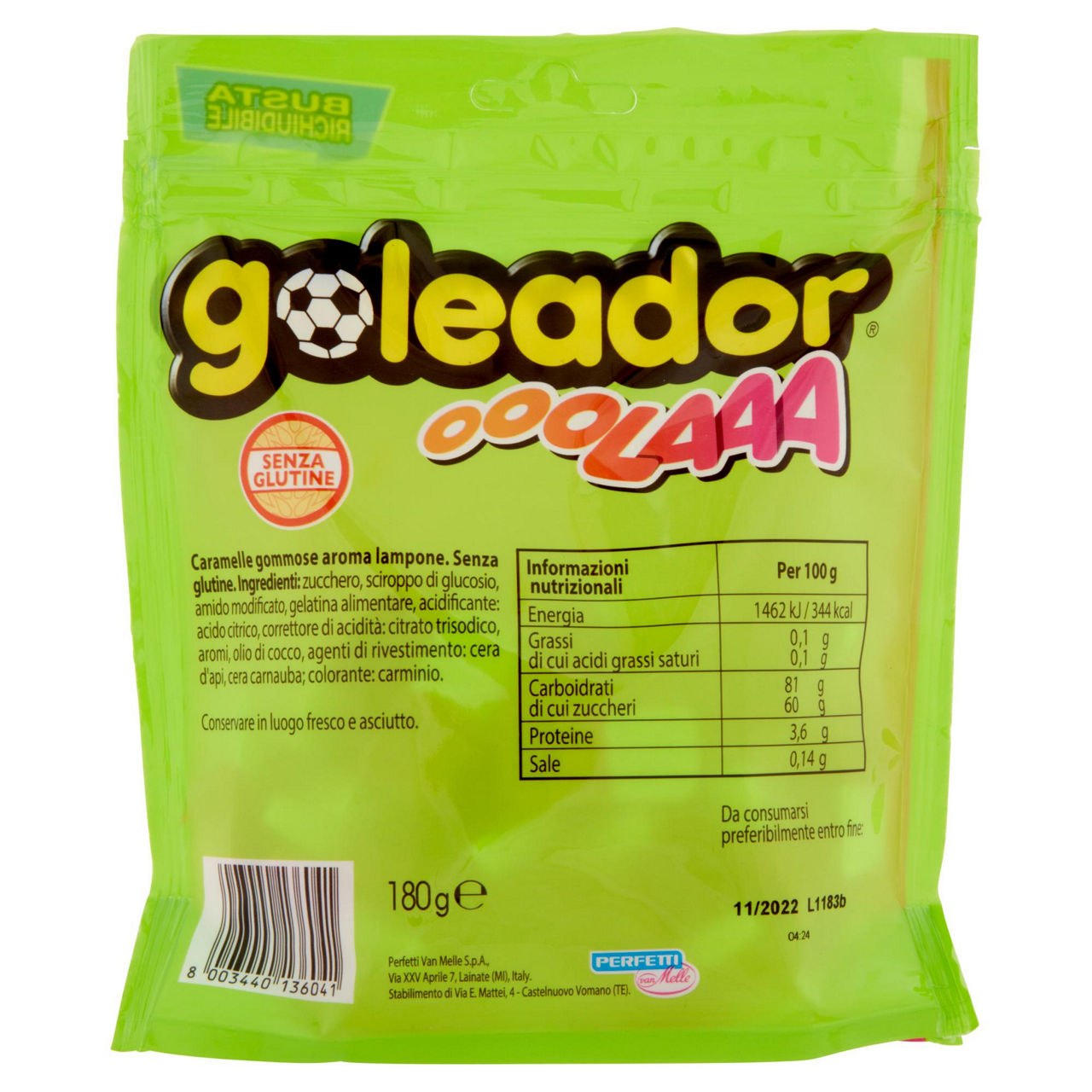 Caramelle Goleador Ola 180 gr - Immagine 11